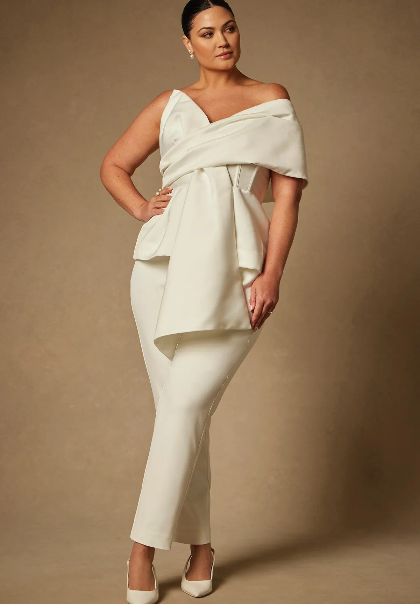 Bridal by ELOQUII Cigarette Pant