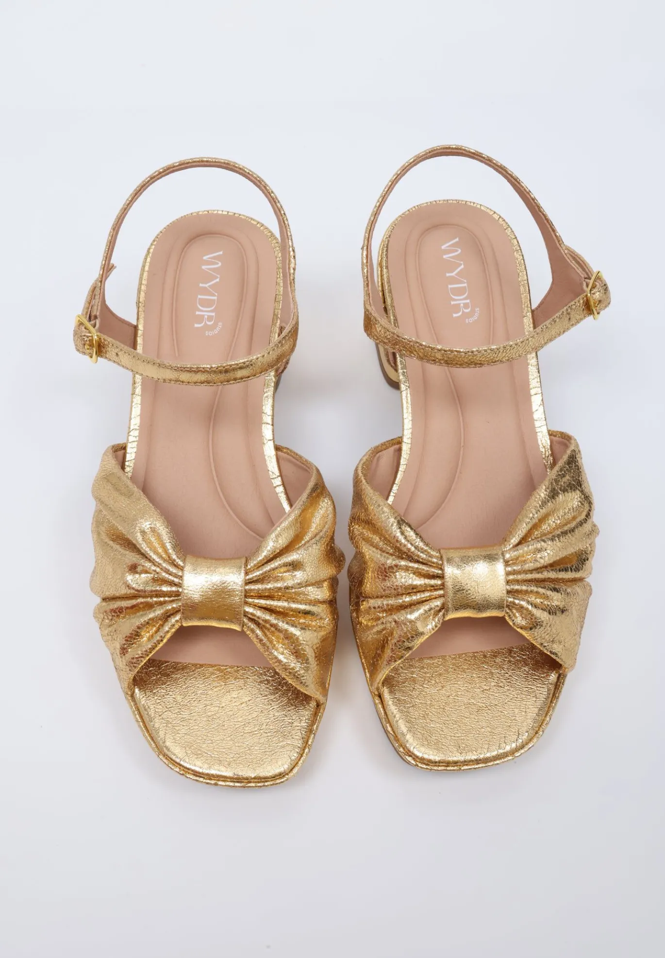 Darcy Pleated Platform Sandals