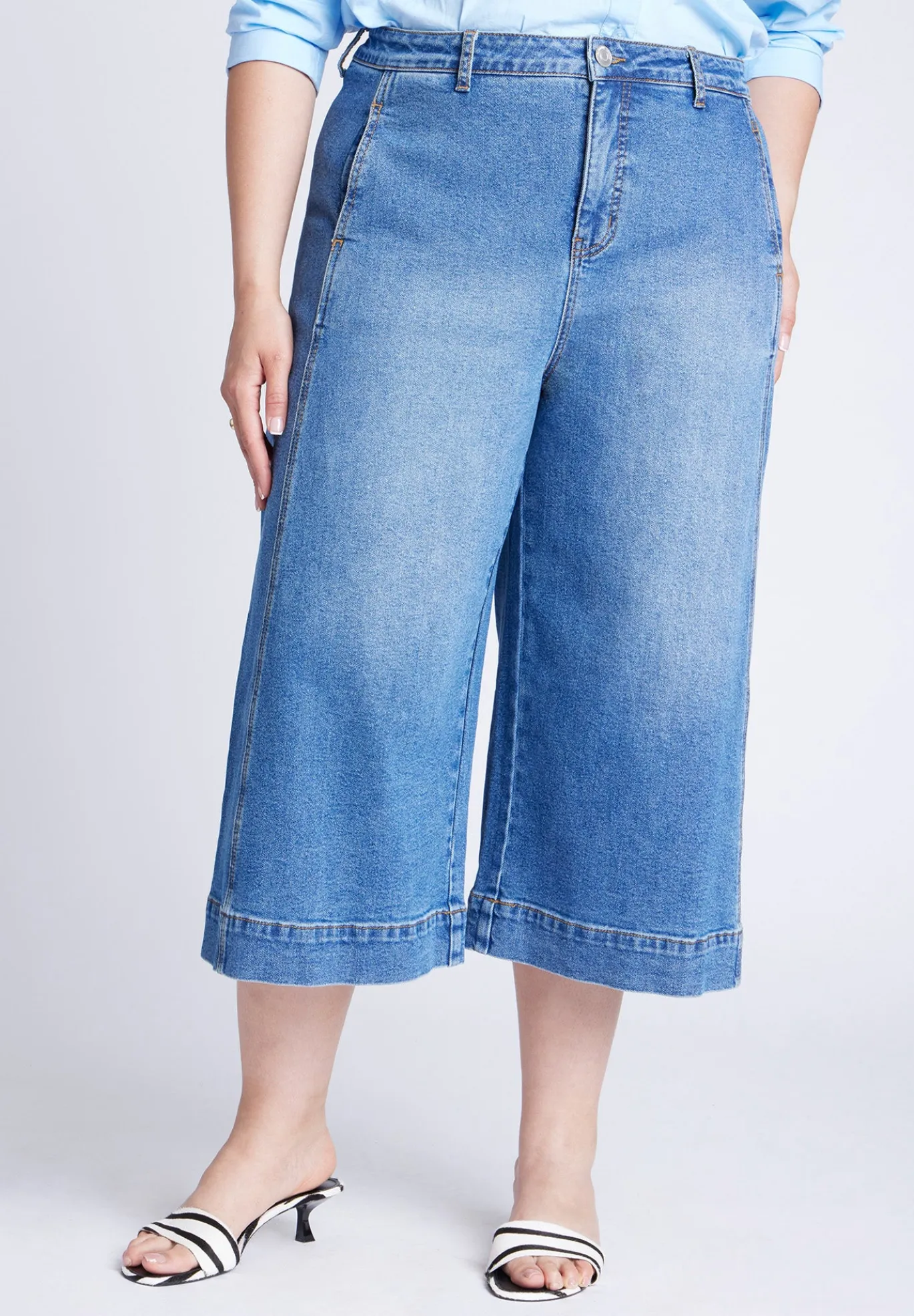 Denim Culotte