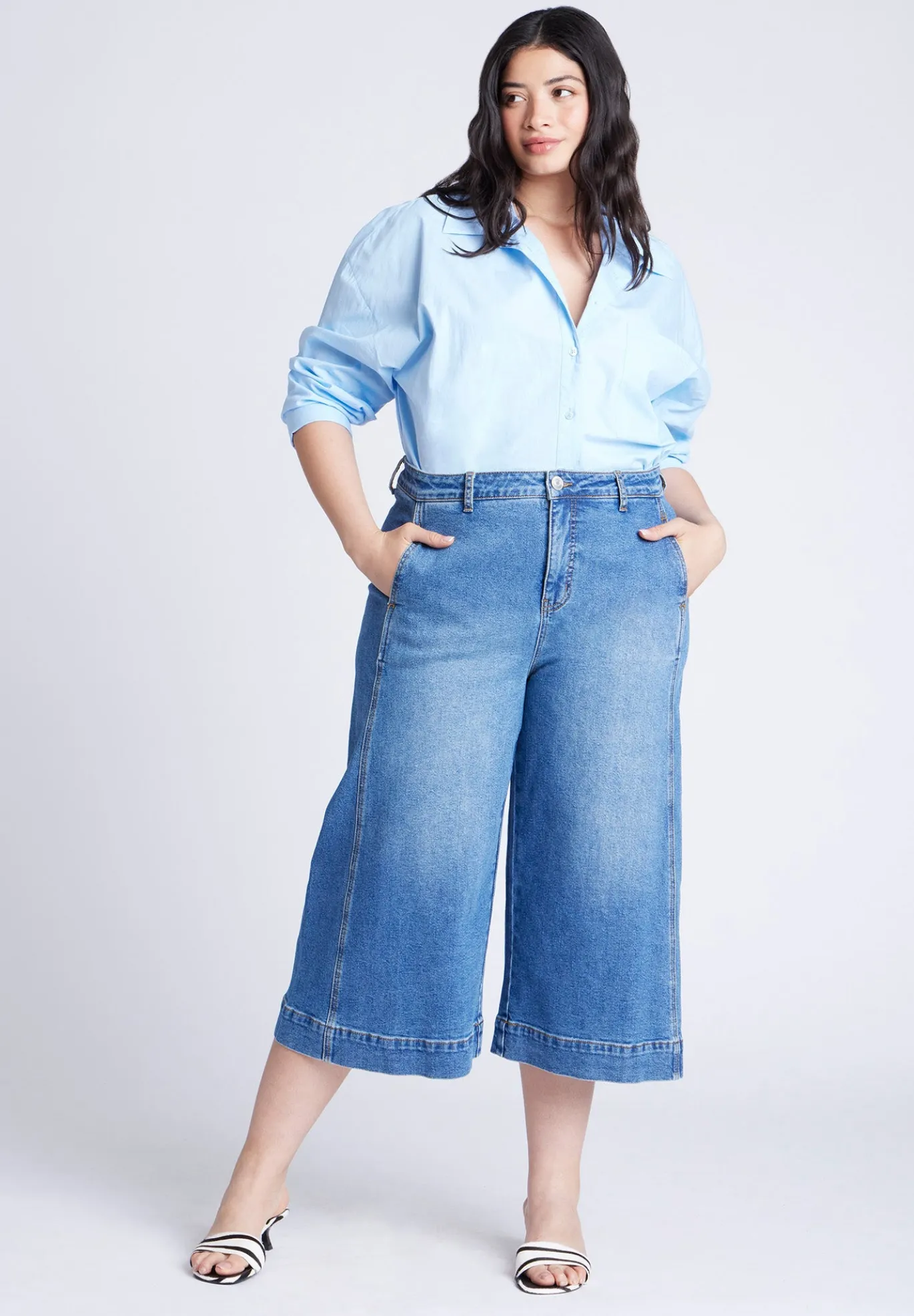 Denim Culotte