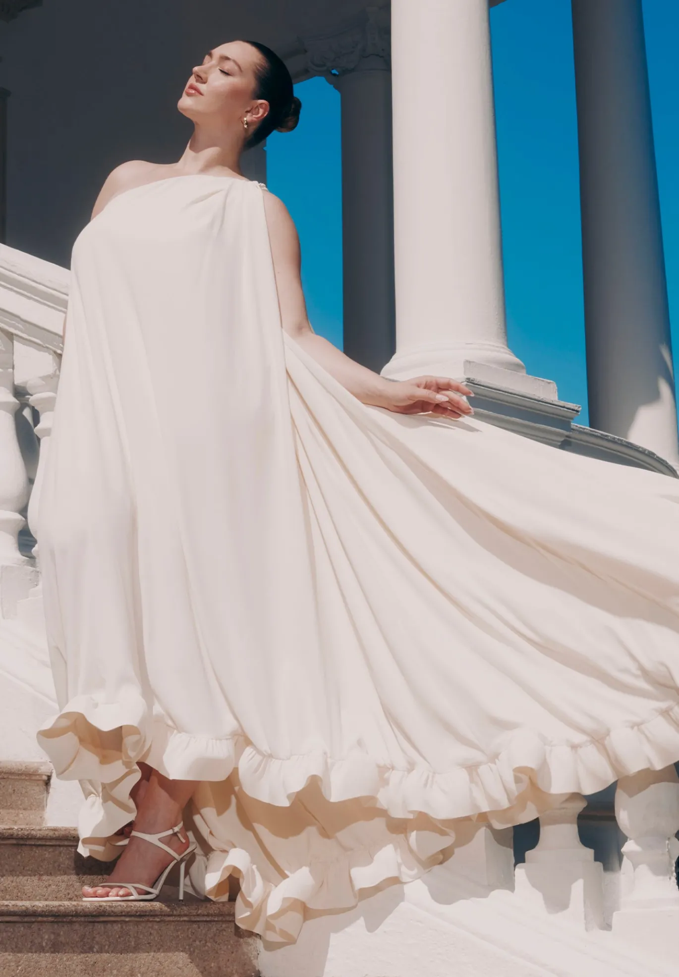 Dramatic Ruffle Gown