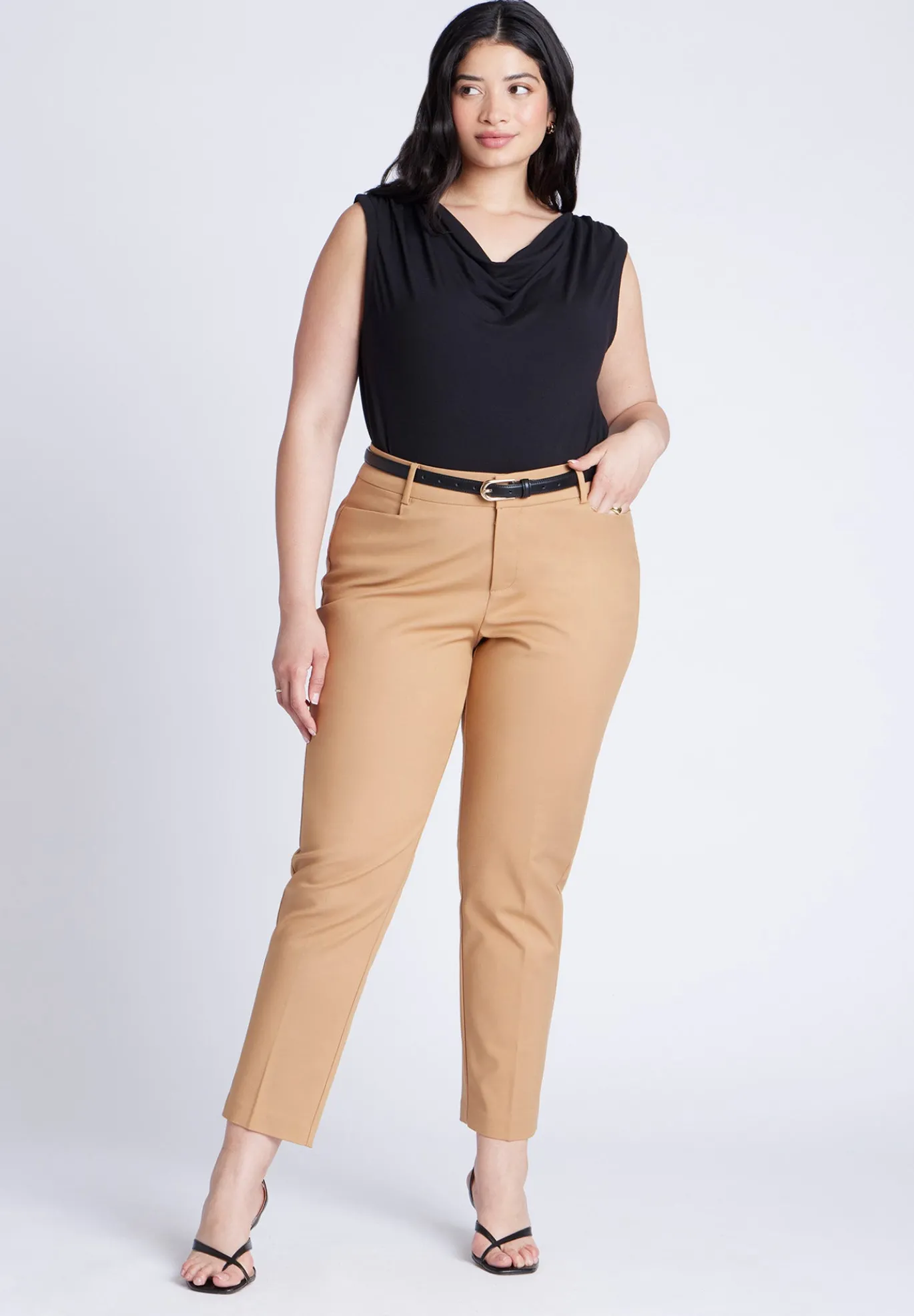Kady Fit Double-Weave Pant