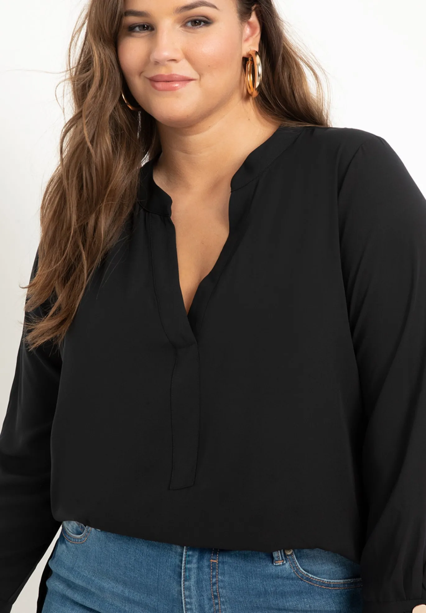 Mandarin Collar Tunic