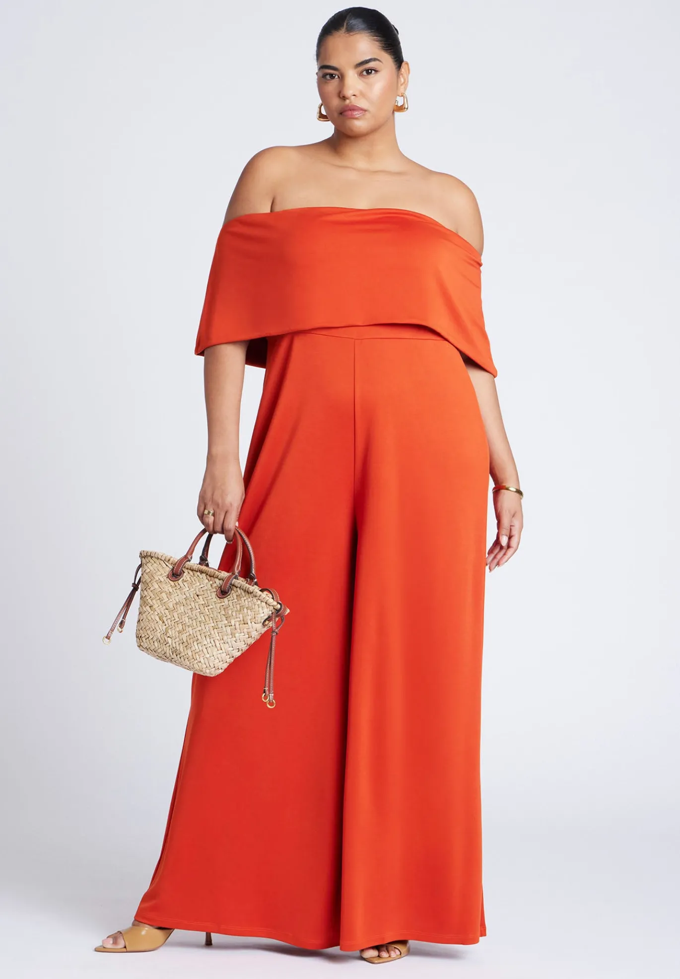 Off Shoulder Jumpsuit