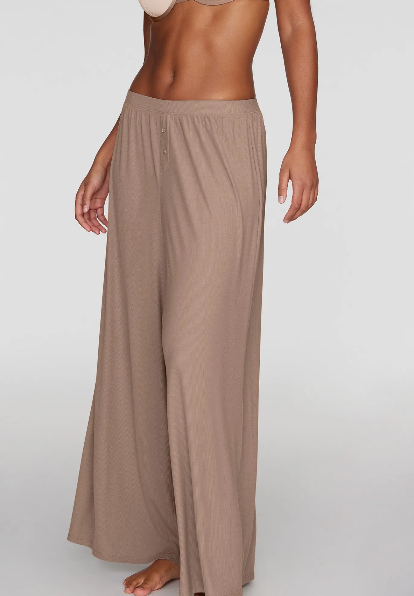 The Lounge Pant - Modal Silk Rib