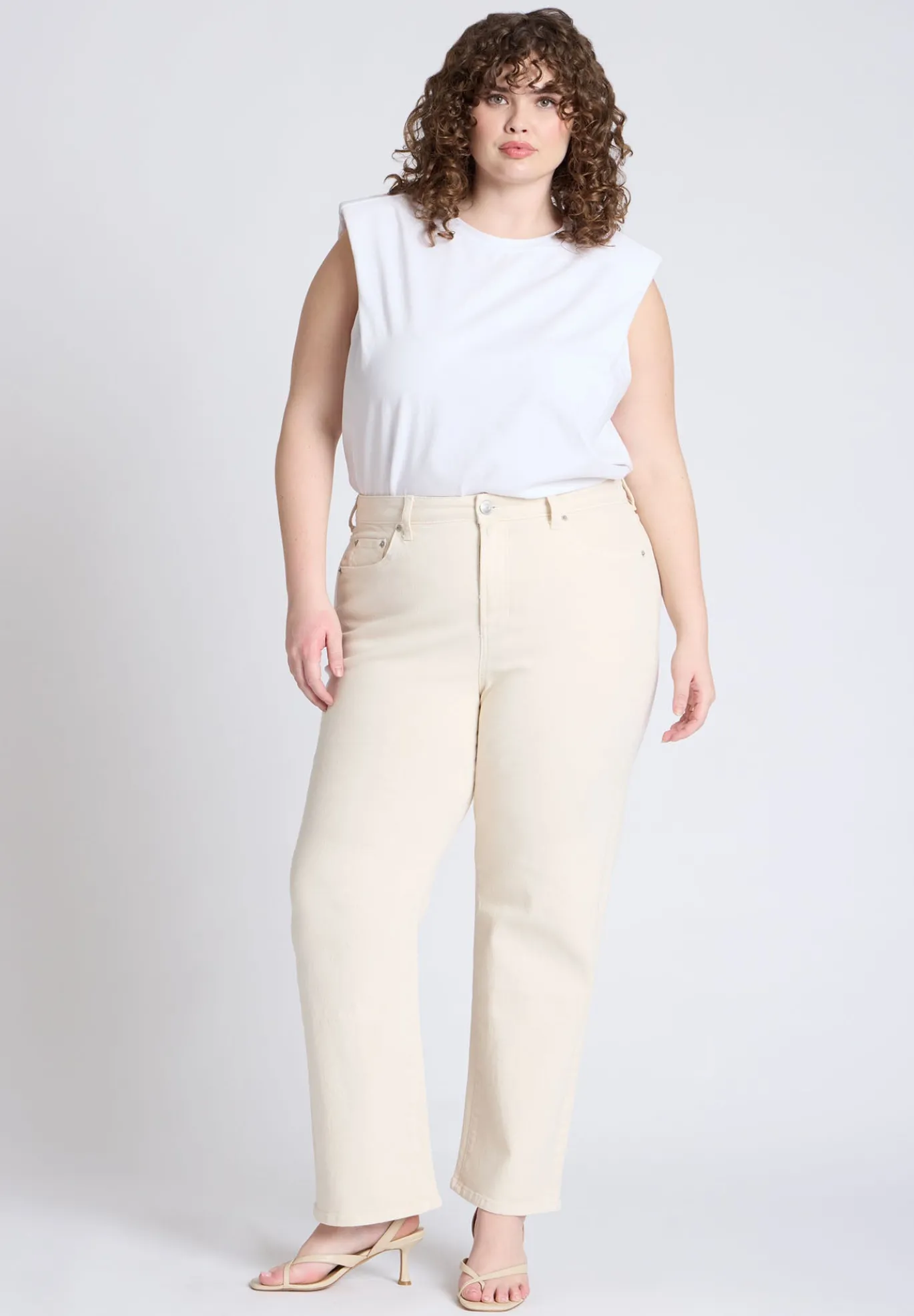 The Naomi Comfort Stretch Straight Jean