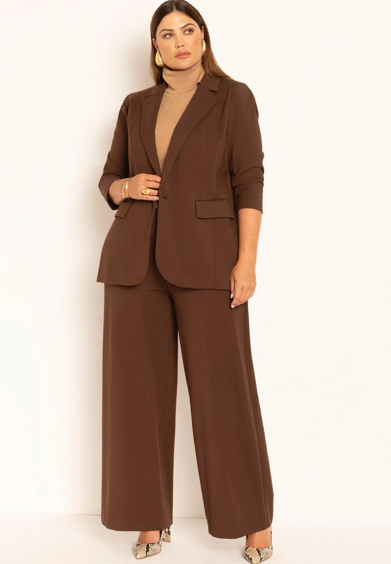 The Ultimate Stretch Wide Leg Pant