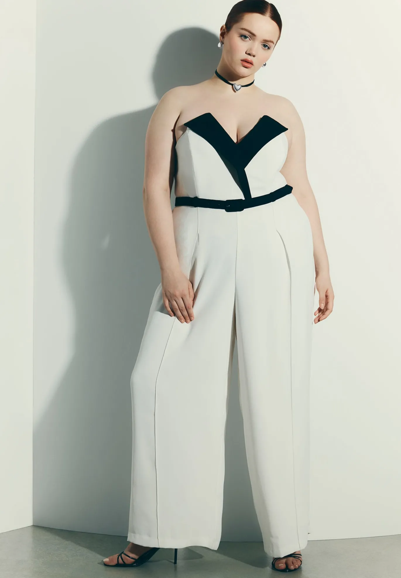 Tuxedo Jumpsuit